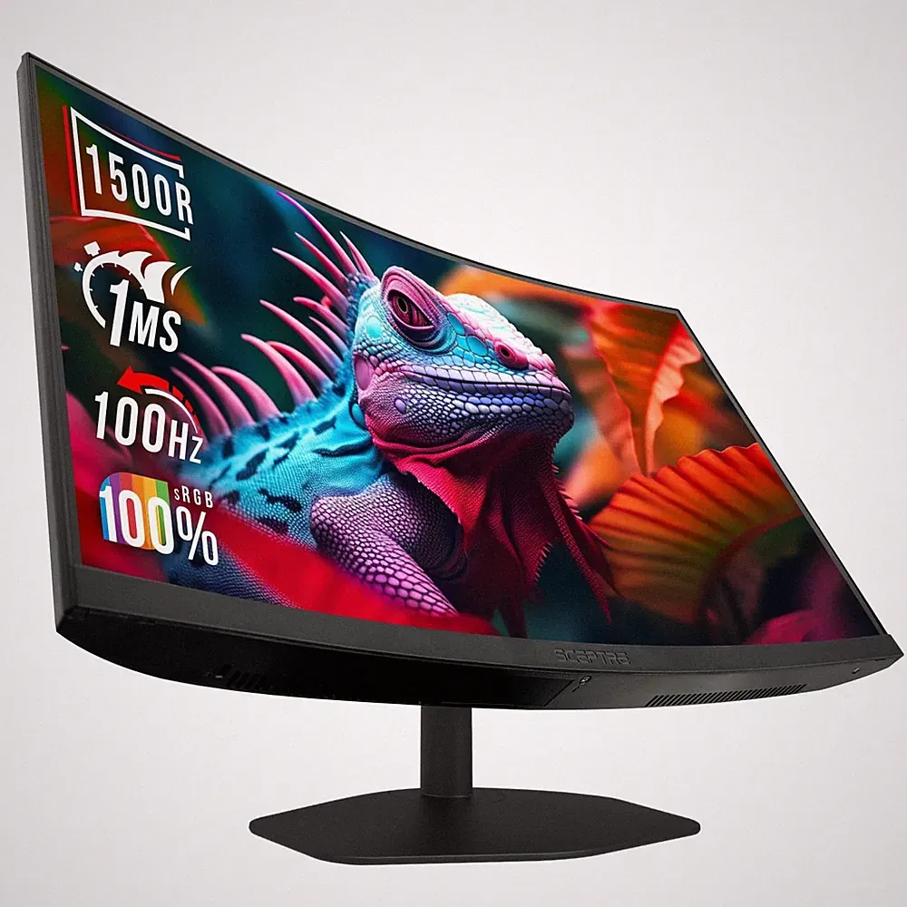 Sceptre Curved 27-inch Gaming Monitor 1500R 100Hz X2 DisplayPort 1ms 100%