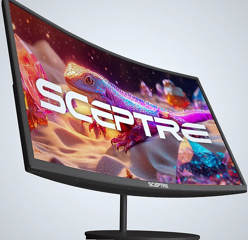 Sceptre Curved 27-Inch Prime Monitor up to 100Hz 1080P, HDMI X2, VGA, 99% Srgb