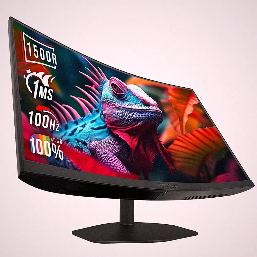 Sceptre Curved 27" Prime Gaming Monitor 1500R 100Hz HDMI X2 DisplayPort 1ms