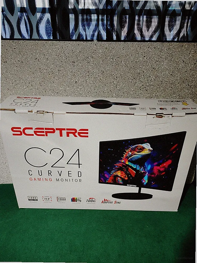 Sceptre Curved Gaming Monitor 24" 1920 x 1080 100Hz 8ms LCD (C248W-1920RN) Black