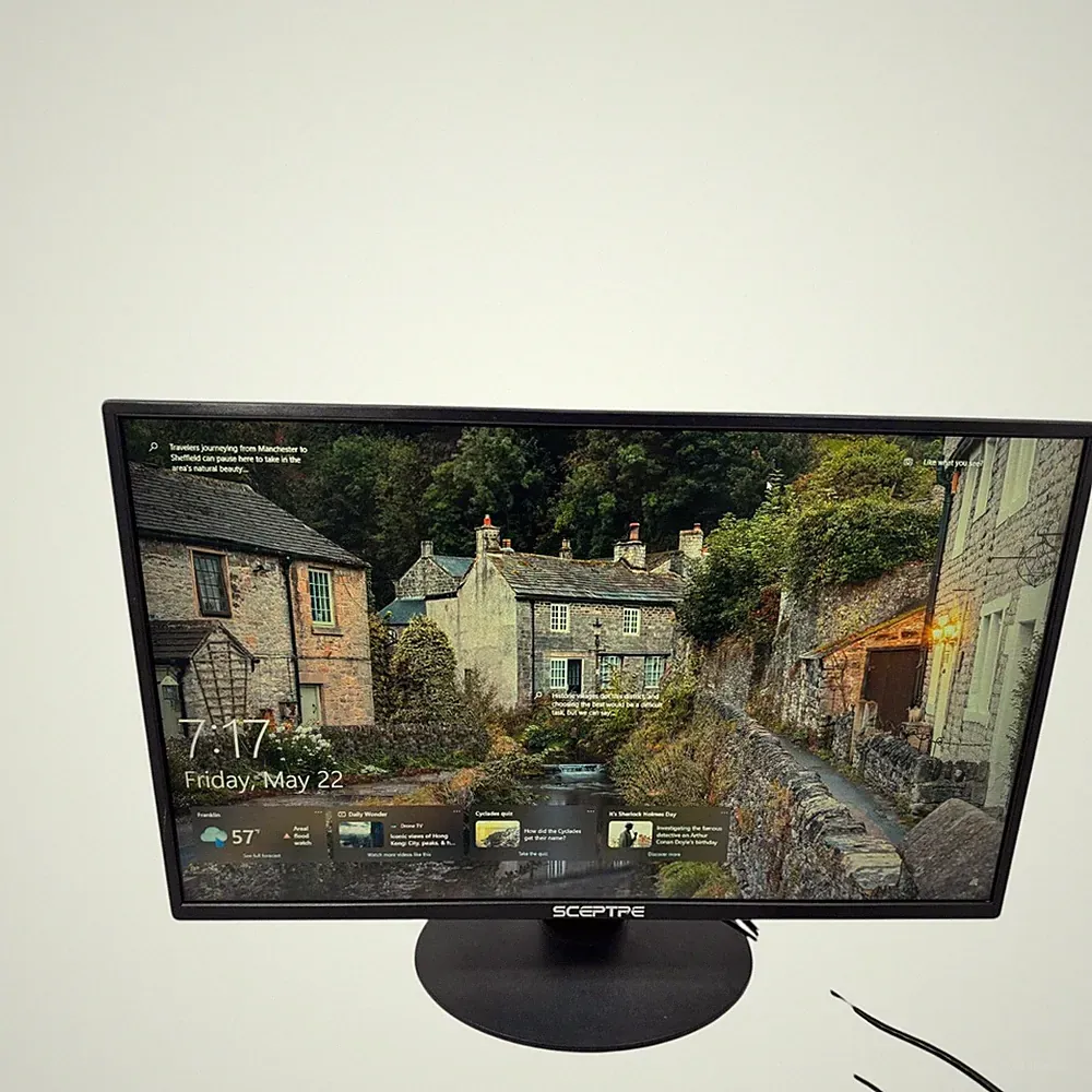 Sceptre E248W-19203R 24-inch Widescreen LED Gaming Monitor 75Hz, 1920x1080