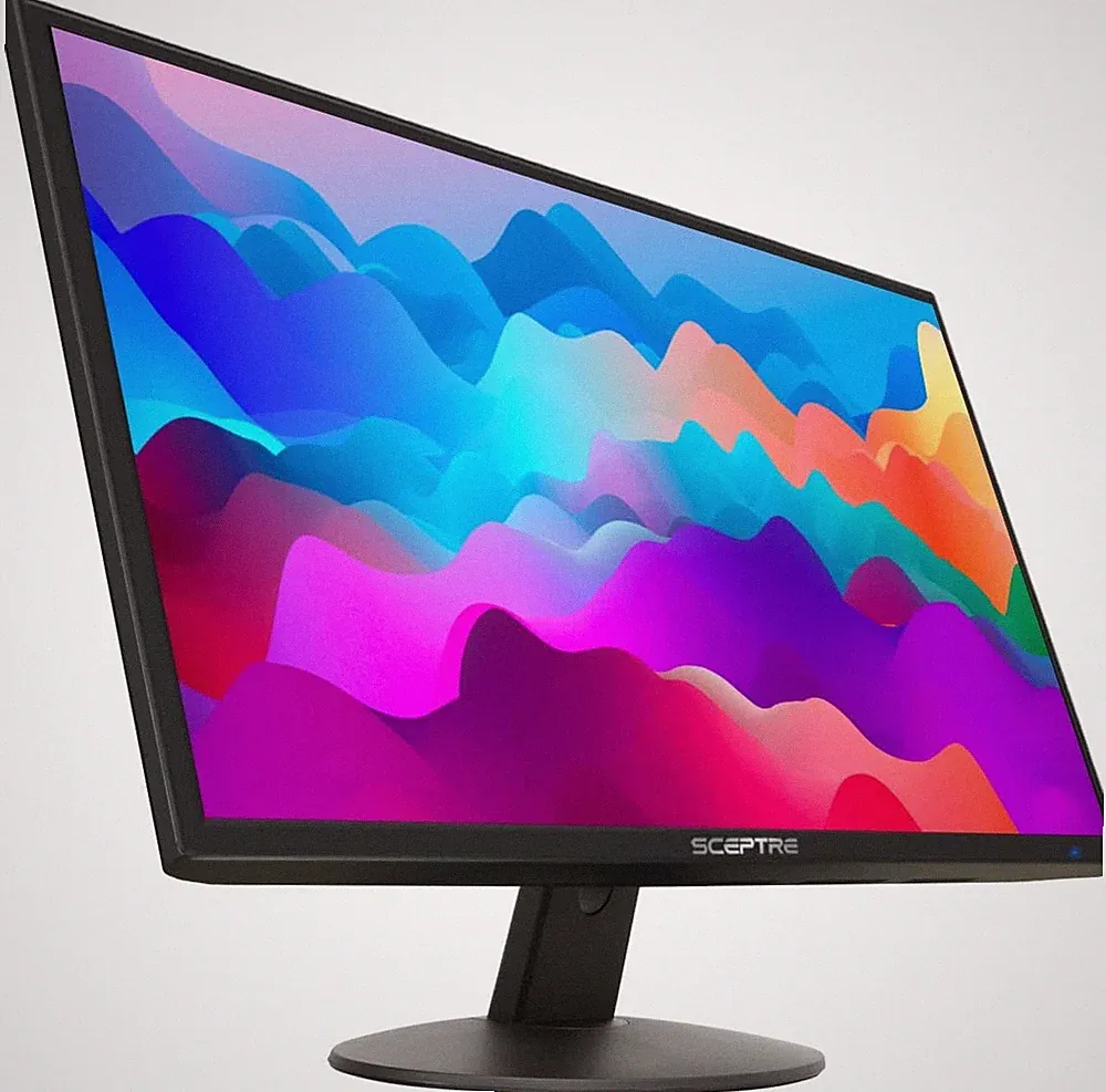 Sceptre E249W-19203R 24-Inch FHD LED Gaming Monitor 2X HDMI VGA 75Hz Build-In Sp