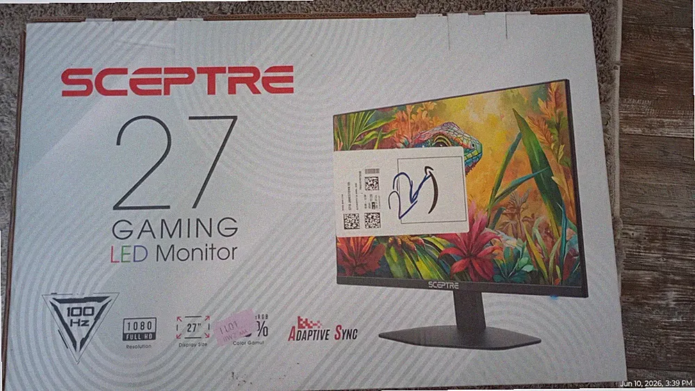 Sceptre E275WFPT 27 inch IPS LED Monitor - Black