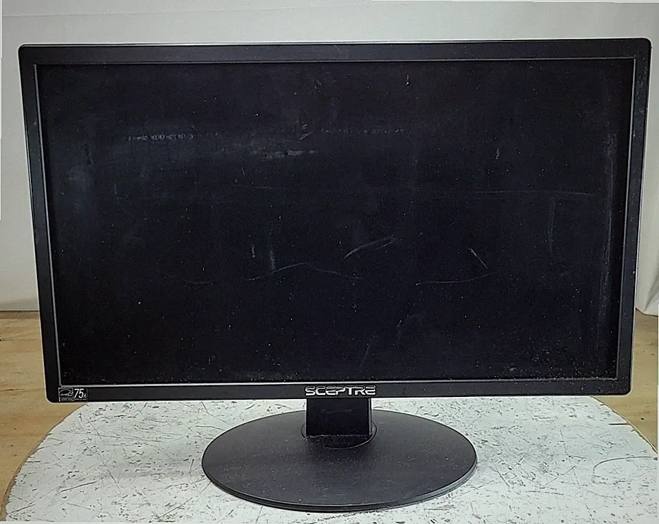 SCEPTRE f22 E225W-19203RT LCD Monitor 22" VGA HDMI GRADE B SEE NOTES