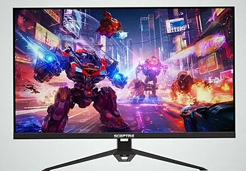 SCEPTRE IPS 24-INCH GAMING MONITOR 180+HZ DP X2 HDMI X2 1MS E248B-FPT168 BLACK