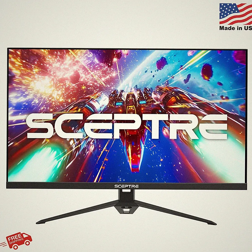 Sceptre New 27-Inch Gaming Monitor, FHD 1080p, Up to 180Hz, 1ms, DisplayPort, HD