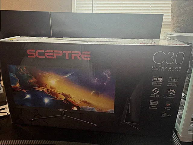 Sceptre New Curved 30-inch Gaming Monitor Black