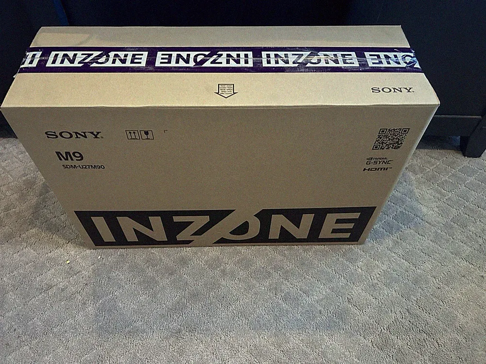 SEALED Sony INZONE M9 27" LCD Monitor SDM-U27M90 NVIDIA G-SYNC HDMI