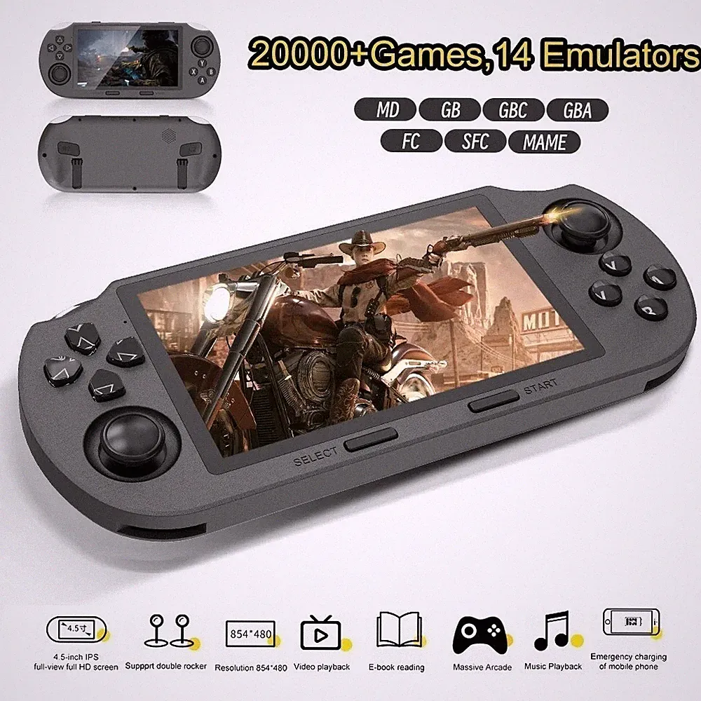 SF3000 Portable Handheld Gaming Console 20000+ Retro Arcade Games IPS Screen USA
