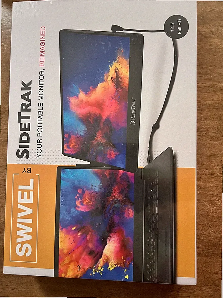 SideTrak Swivel Portable Monitor for Laptop 12.5” Full HD New, reimagined