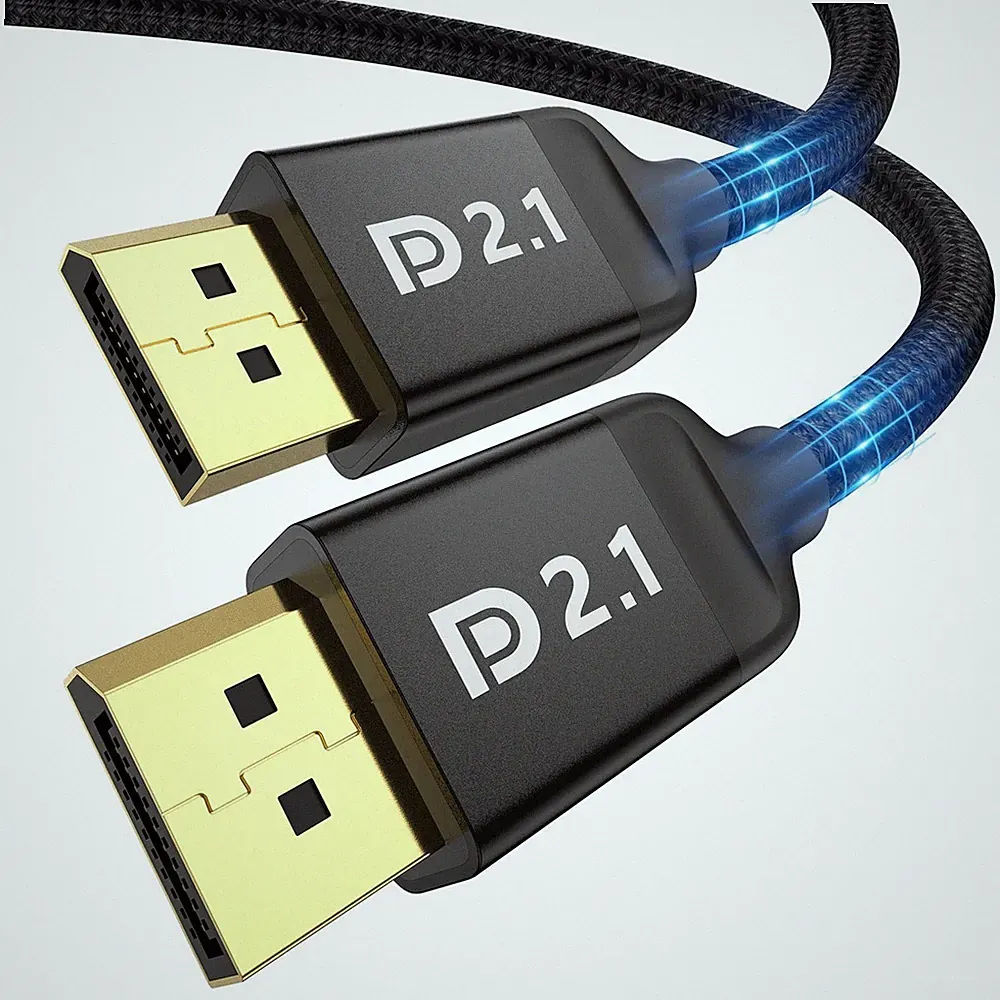 Silkland DisplayPort 2.1 Cable 15FT 40Gbps HDR 16K 8K 4K 2K Gaming Monitor 4090