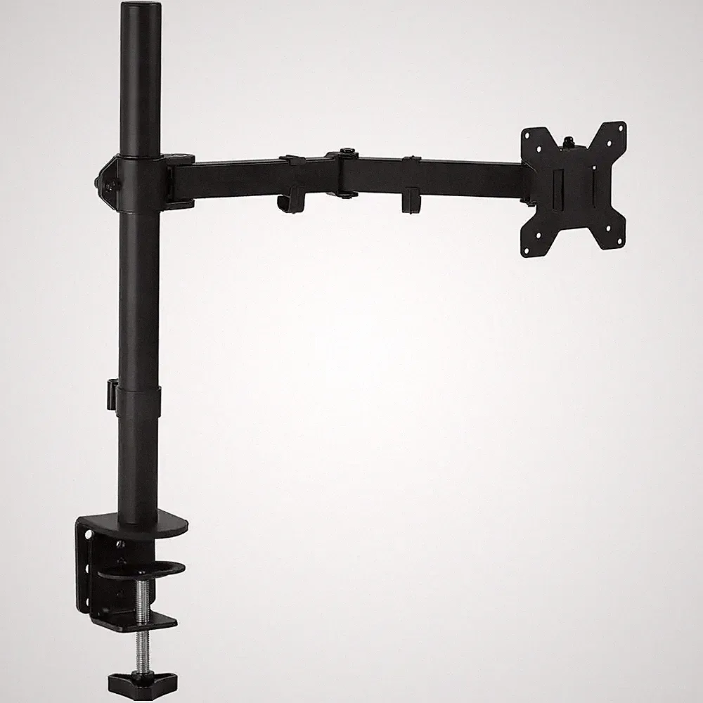 Single Monitor Desk Mount for Screens 13 In. to 32 In. Free Shipping New