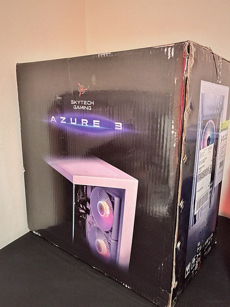 Skytech Azure3 Black Gaming Computer Model STAZR31583BOR Screen Westinghouse27”