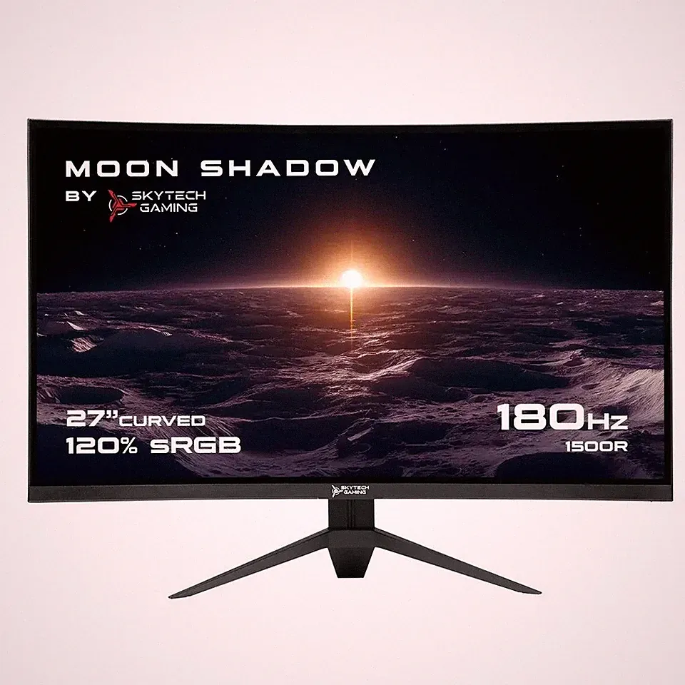 Skytech Gaming 27-inch Curved Gaming Monitor up to 180Hz - USED