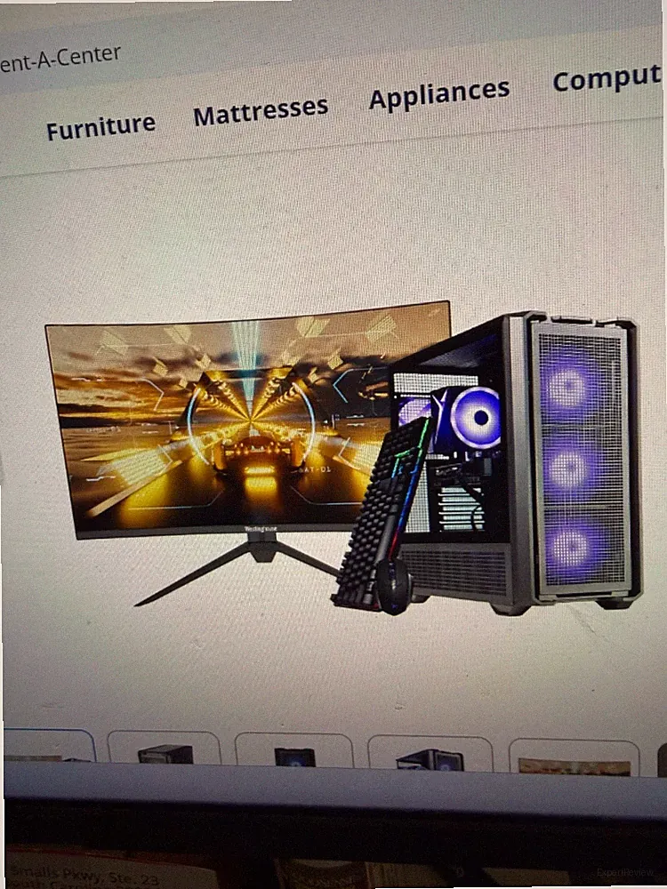 Skytech Gaming with 27-in monitor, keyboard, and Edge Ryzen7 32GB / 1TB RTX 5060