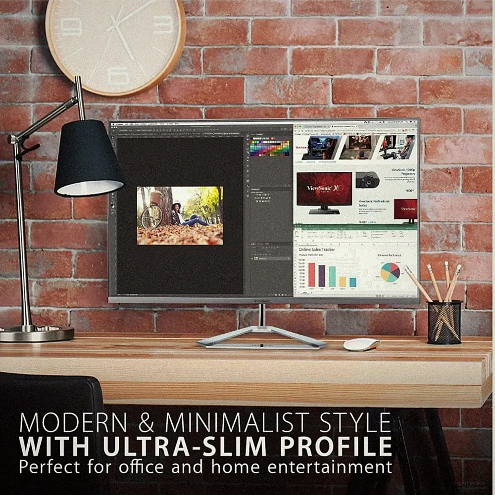 Sleek 32" Full HD Monitor with Ultra-Wide Viewing Angles