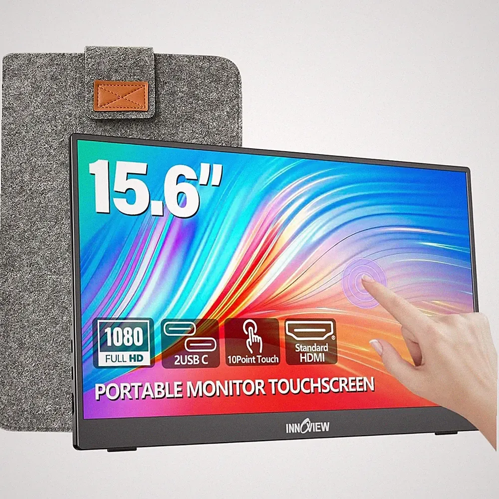 Slim 15.6" Portable Monitor Protective Sleeve