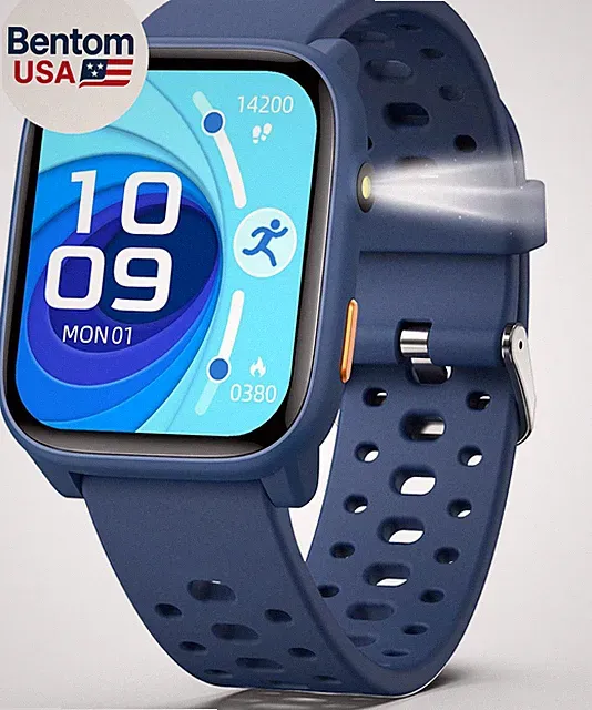 Smart Watch for Kids with 12 Puzzle Games, 1.83" Fitness Tracker Watch Heart Rat