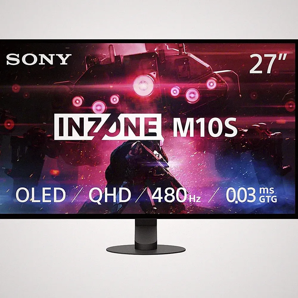 Sony 27" INZONE M10S OLED QHD 1440p HDR 480Hz Gaming Monitor (SDM27Q10SB)