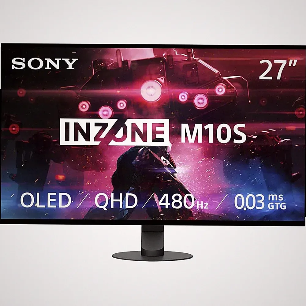 Sony 27" INZONE M10S OLED QHD 1440p HDR 480Hz Gaming Monitor (SDM27Q10SB)