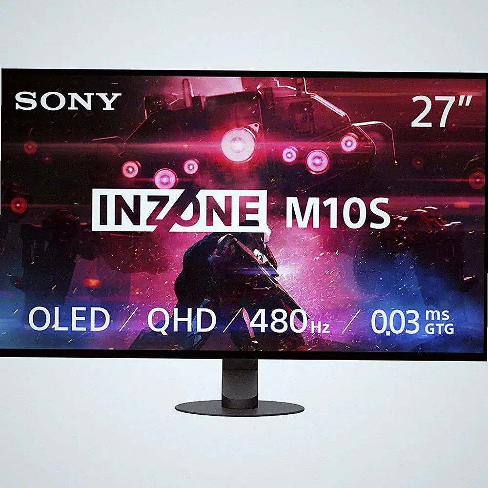 Sony 27" INZONE M10S OLED QHD 1440p HDR 480Hz Gaming Monitor (SDM27Q10SB)