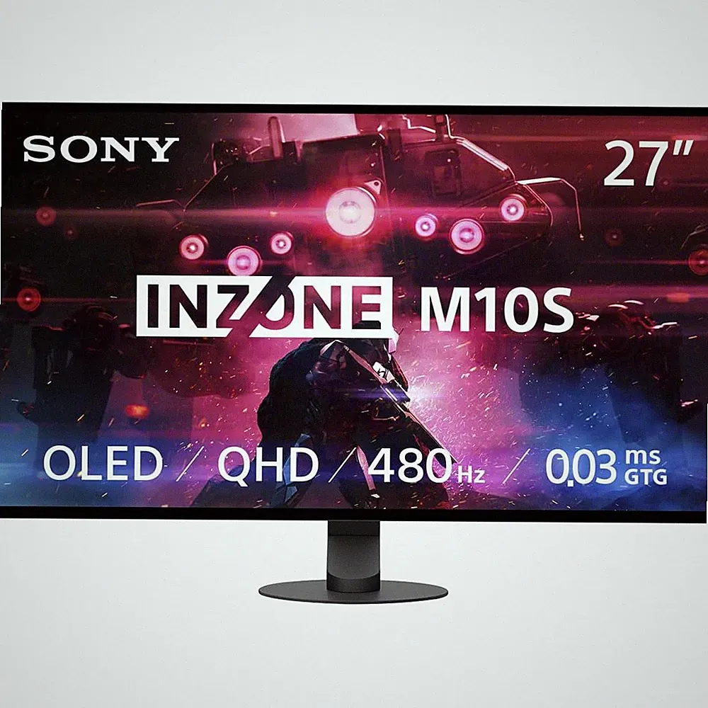 Sony 27" INZONE M10S OLED QHD 1440p HDR 480Hz Gaming Monitor (SDM27Q10SB)