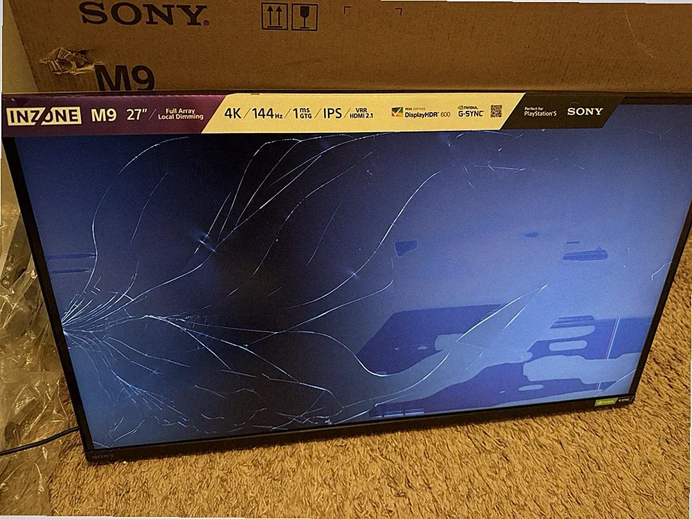 Sony 27" INZONE M9 4K HDR 144Hz G-Sync Gaming Monitor SDM-U27M90 See Pics