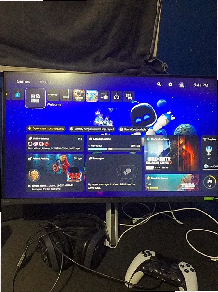 Sony - 27" INZONE M9 4K HDR 144Hz Gaming Monitor NVIDIA G-SYNC - White
