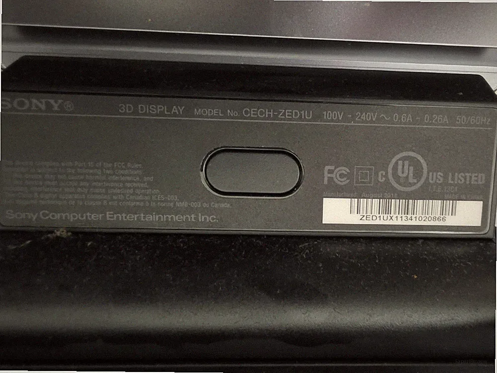 Sony CECH-ZED1U 3D LCD Display 1080p FHD HDMI Monitor, Black