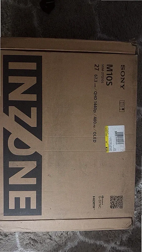 Sony INZONE M10S 27inch OLED 1440p 480Hz 0.03ms Gaming Monitor