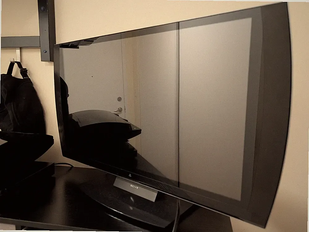 Sony PlayStation 3D TV Display 1080p Tested & Working w/ Base (READ DESC)