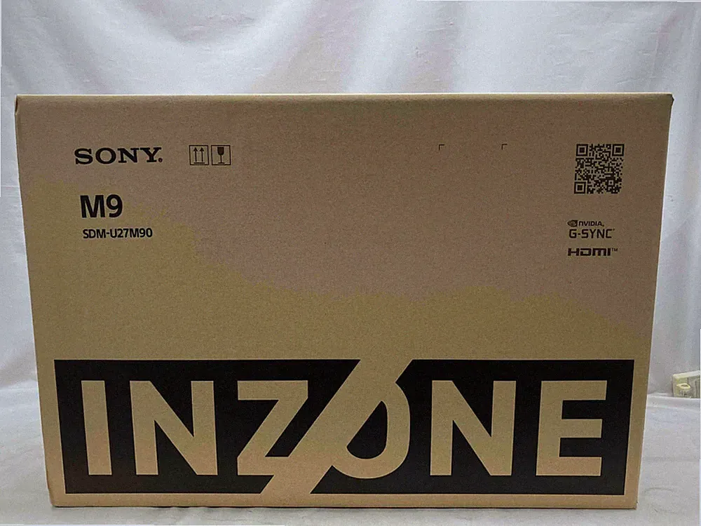 SONY SDM-U27M90 INZONE M9 4K HDR 144Hz Gaming Monitor 27 inch IPS LCD, non-glare