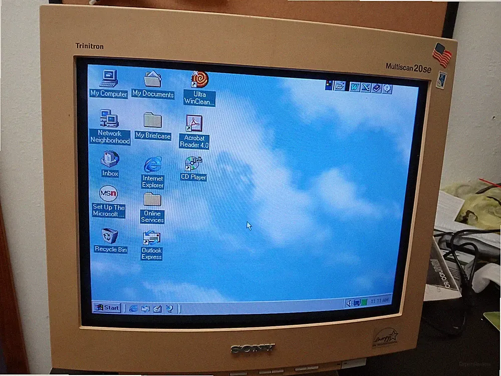 Sony Trinitron Multiscan GDM-20SE1 20" CRT Color Graphic Display Monitor TESTED!