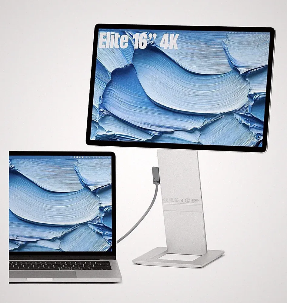 SOTSU FlipAction Elite 16" 4K Portable Monitor 3840x2400 USB-C Mac/PC