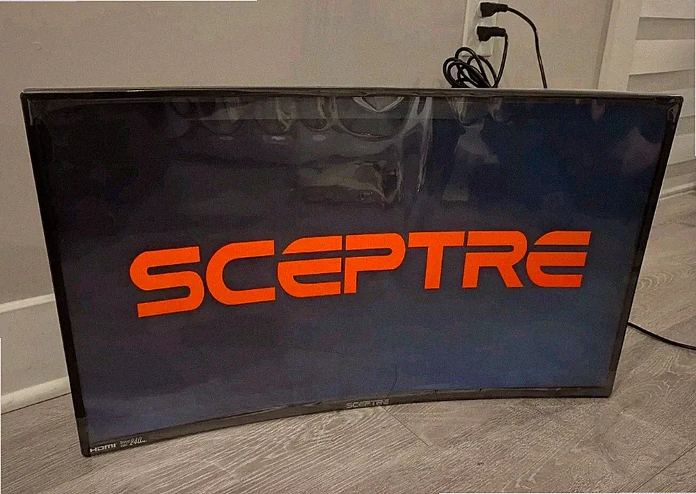 Spectre C325B-FWD240 32" Curved Gaming Monitor - Gunmetal/ Open Box/ New
