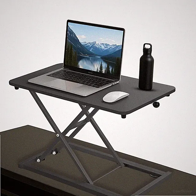 Standing Desk Converter 23.6" x 13.4", Adjustable Height 2.4"–15.7", Sit Stan...