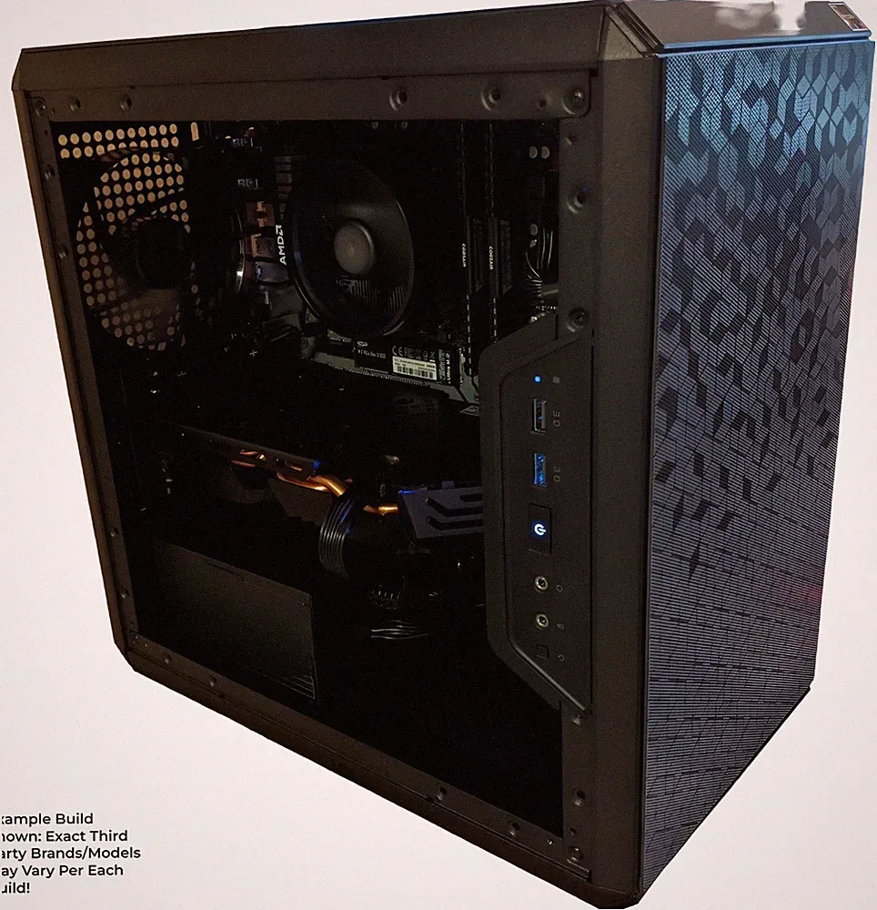 Stock Trading Desktop PC With 4 Monitor Support AMD RYZEN 9 64GB RAM 1TB NVME