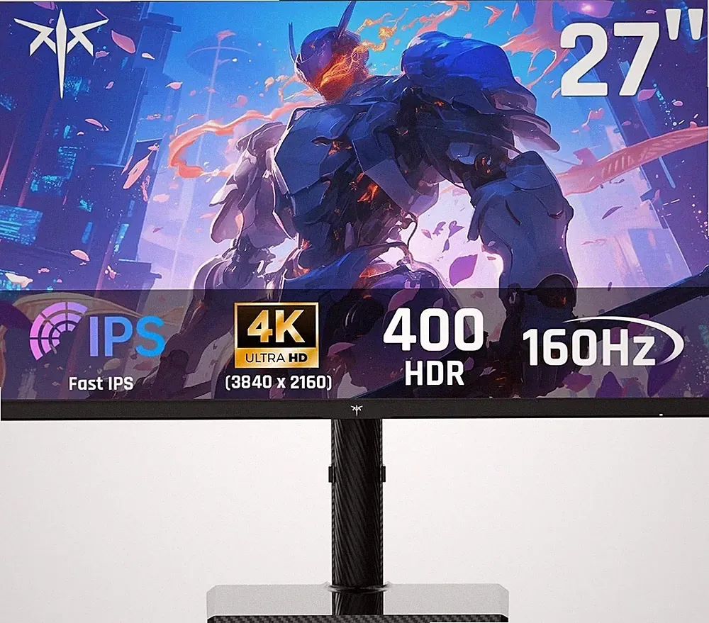 Stunning 27 Inch 4K Gaming Monitor with 160Hz Refresh & Versatile Connectivity