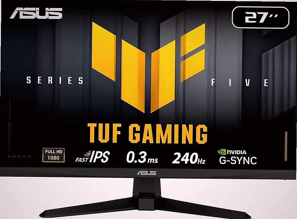 SUS TUF VG279QM5A 27 Inch 1080p 240Hz Fast IPS G-SYNC Gaming Monitor