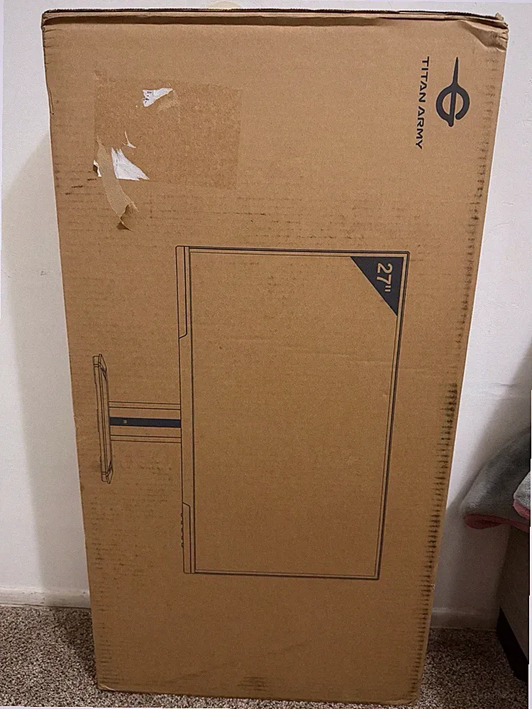 Titan Army 27-inch Gaming Monitor,4K Dual Mode 160Hz/FHD 320Hz (P2712V)