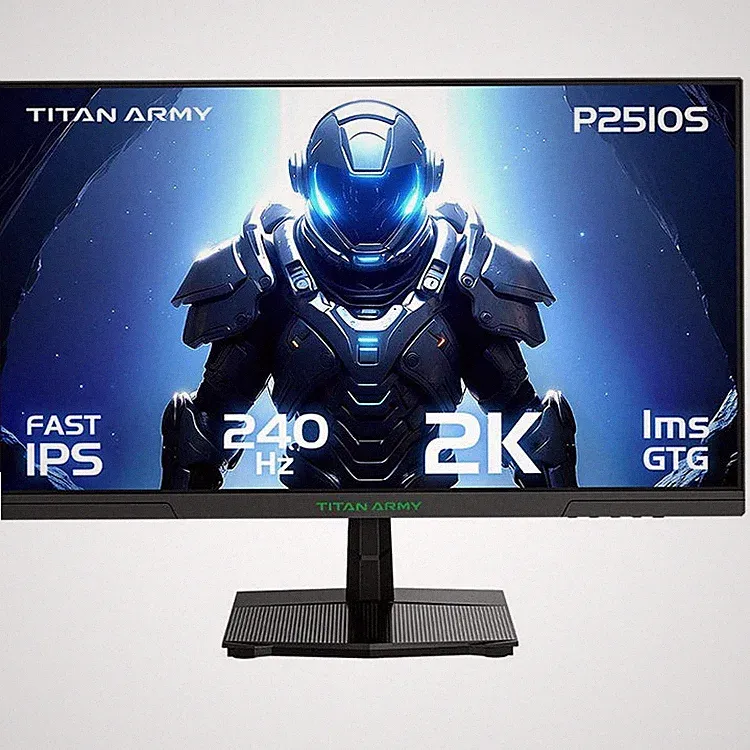 TITAN ARMY P2510S Flat Gaming monitors 16:9 Fast IPS QHD 240Hz - Pre-Owned