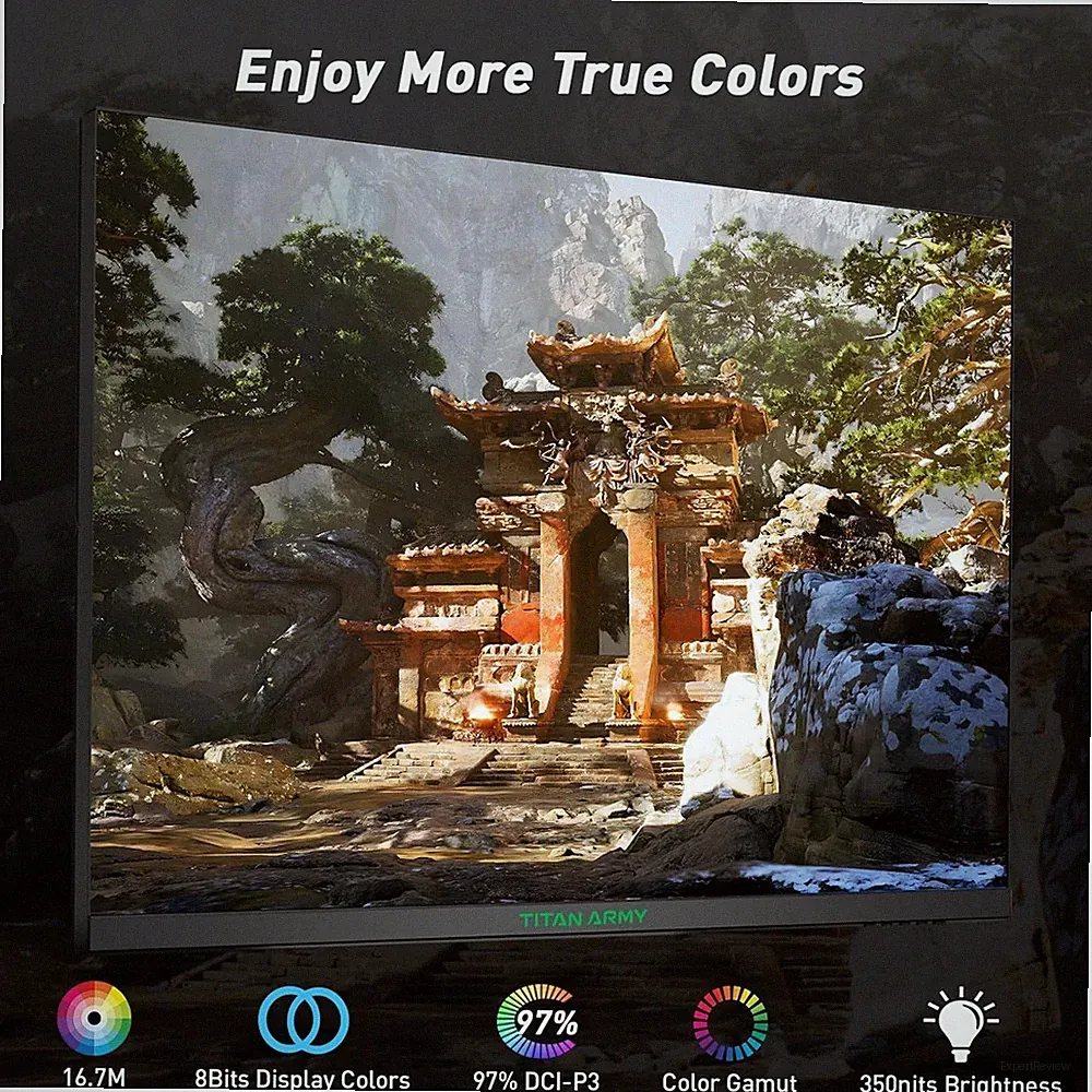 TITAN ARMY P32A2S2 Flat Gaming Monitor 32" Inches Fast IPS QHD 240Hz 2560×1440
