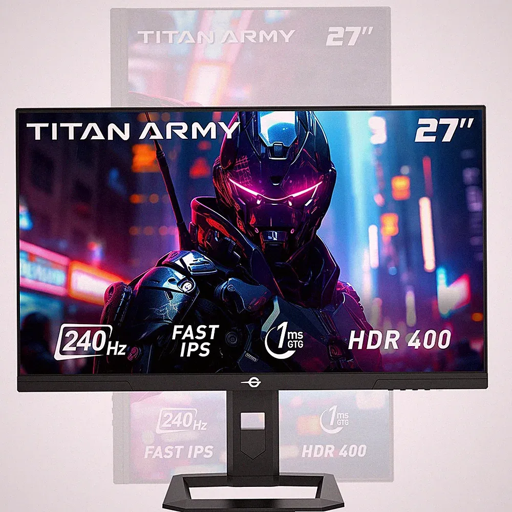 TITAN P2710S 27" Gaming Monitor,2560*1440,16:9,240Hz,1ms GTG 2K Gaming Monitors