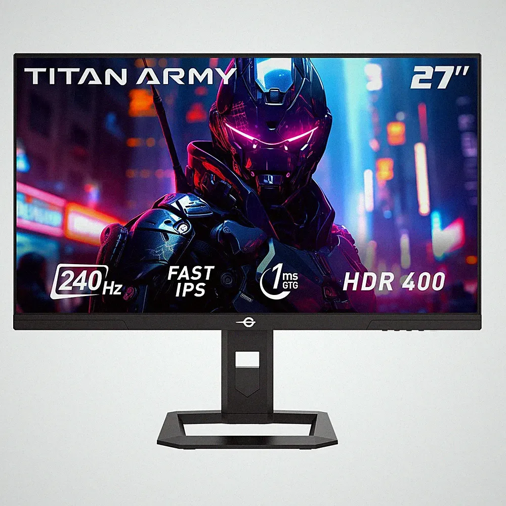 TITAN P2710S 27" Gaming Monitor,2560*1440 16:9Fast IPS LCD Screen,240Hz Monitors