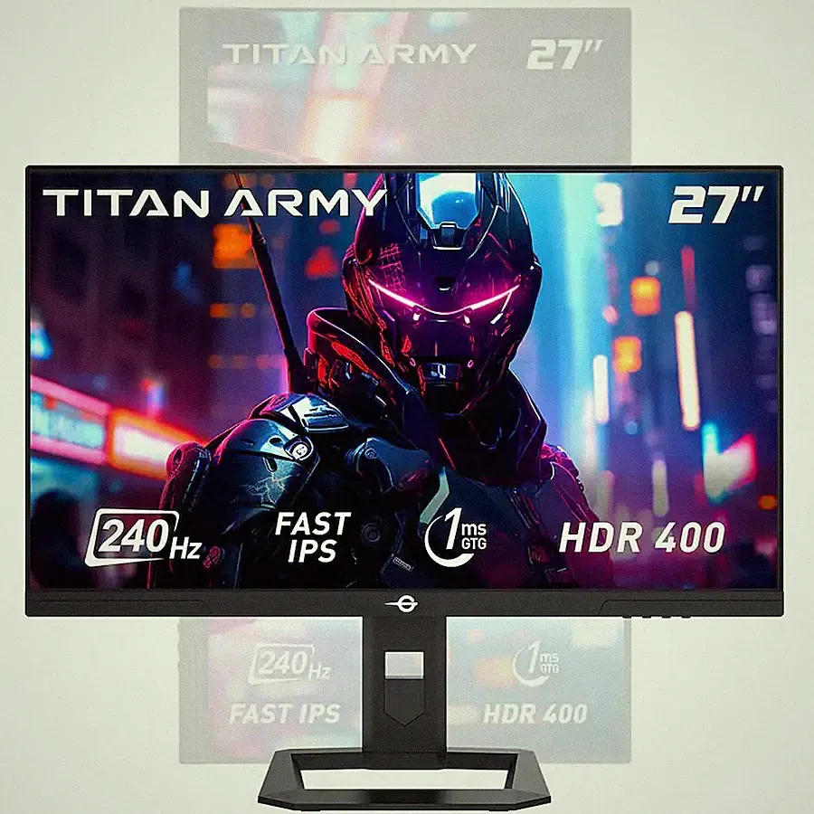 TITAN P2710S 27” Gaming Monitor2560*1440,16:9,240Hz,1500:1 Fast IPS,1ms,FreeSync