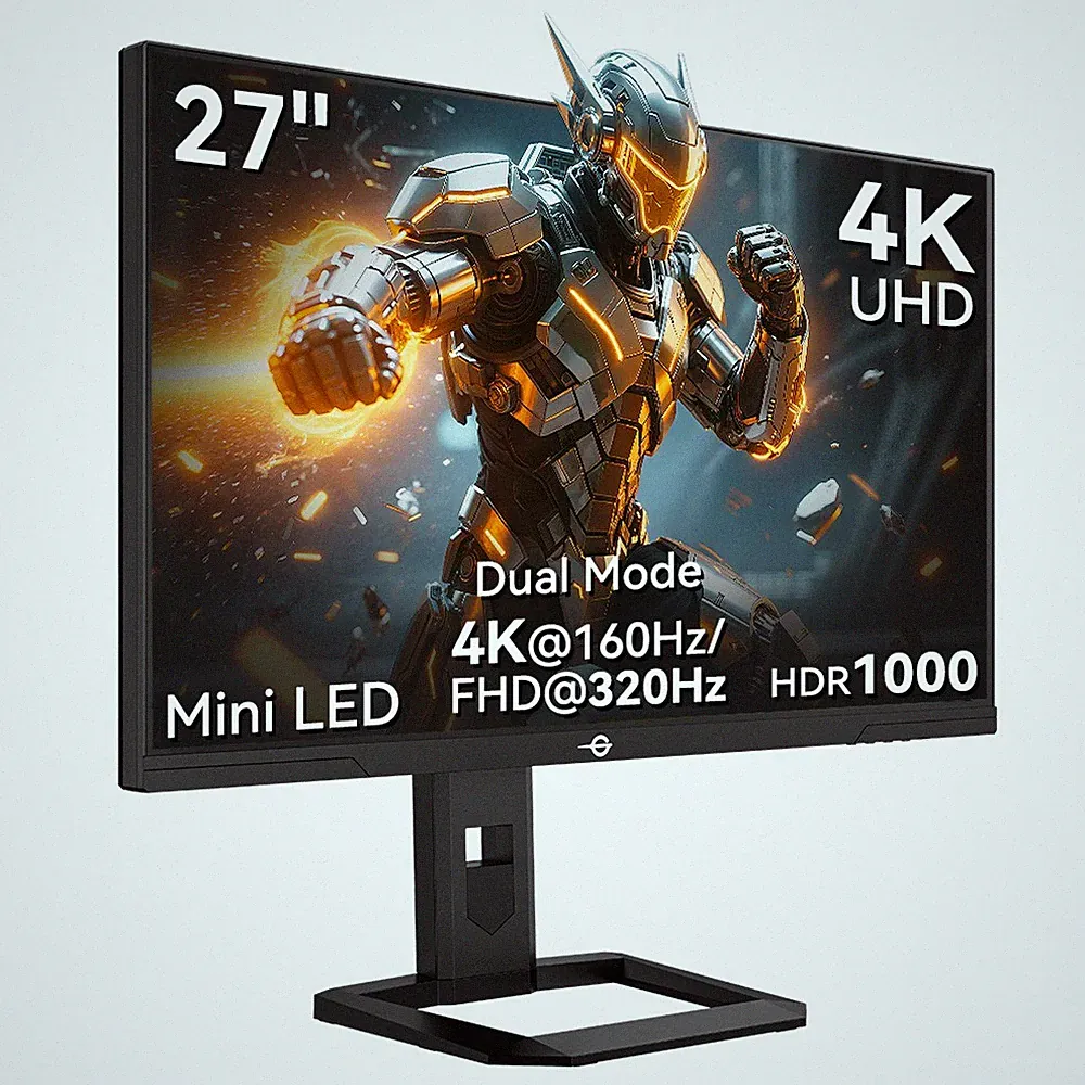 TITAN P275MV PLUS 4K Gaming Monitor 16:9Fast IPS,160Hz/320H Dual Mode Gaming PC