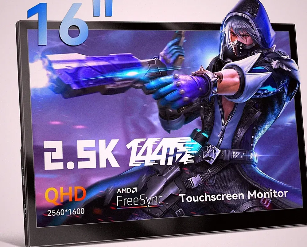 144 Hz Touchscreen
