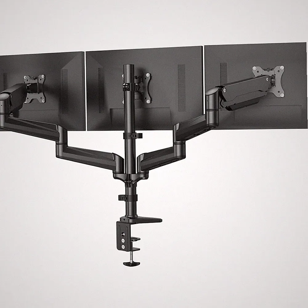 Triple Monitor Mounting Solution for Enhanced Gaming - Fits 17-32 Inch Displays
