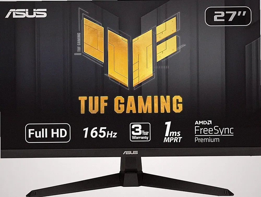 TUF Gaming 27 Inch Gaming Monitor - Full HD, 1080P, 165Hz (Supports 144Hz), 1Ms