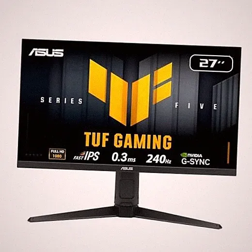 TUF Gaming VG279QML5A 27 Inch 1080p 240Hz G 27" FHD 240Hz G-SYNC Height Adjust